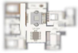 Raymond Realty Sion East 3BHK Plan